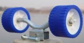 Roller, Sz: 341x122x122mm Fixed Shaft:M12X70 w/Bolt