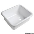 Sink Drain, Straight Hose:Ø 28mm Nylon White