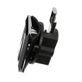 Flush Lock, w/ Keys 2-1/4″ Chrome Plated Zinc
