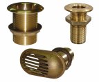 Thru Hull Brass with Thread